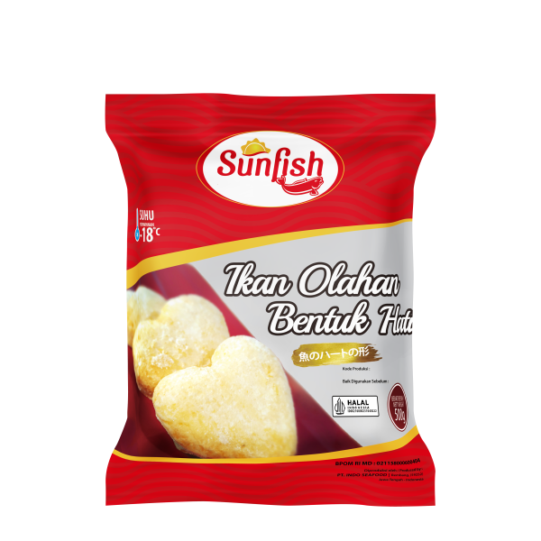 Olahan Ikan Bentuk Hati